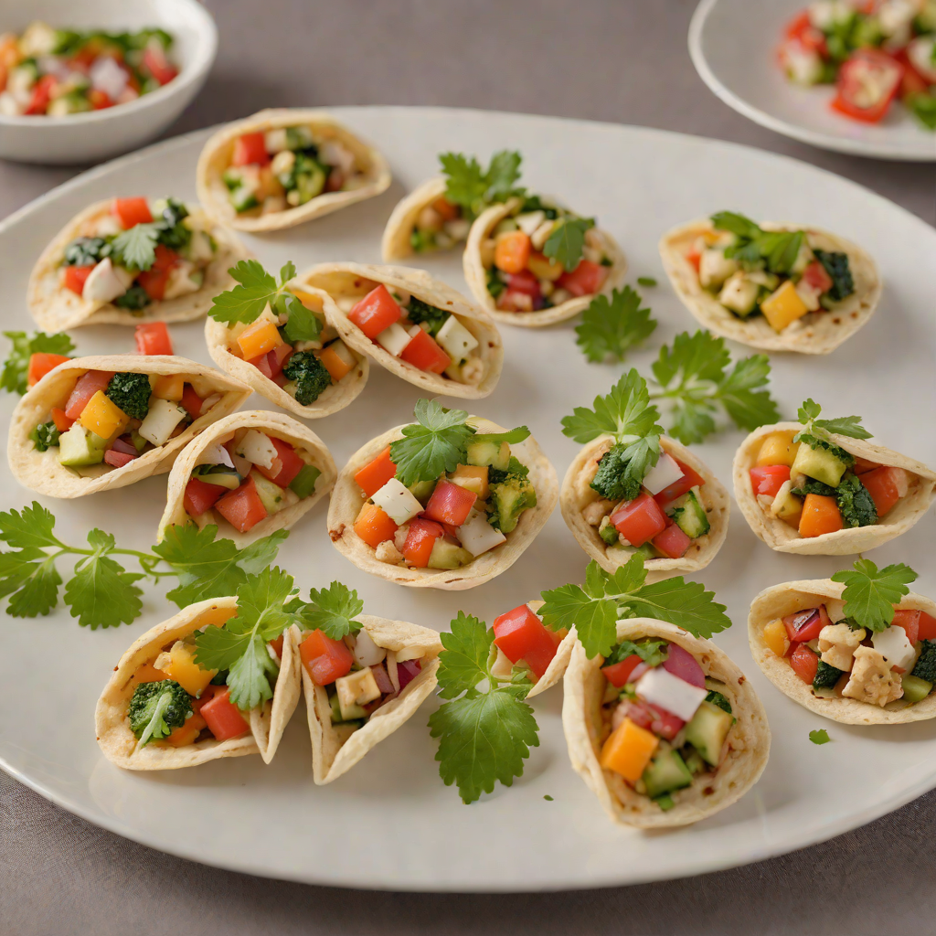 Vegetable-Stuffed Mini Pita Pockets