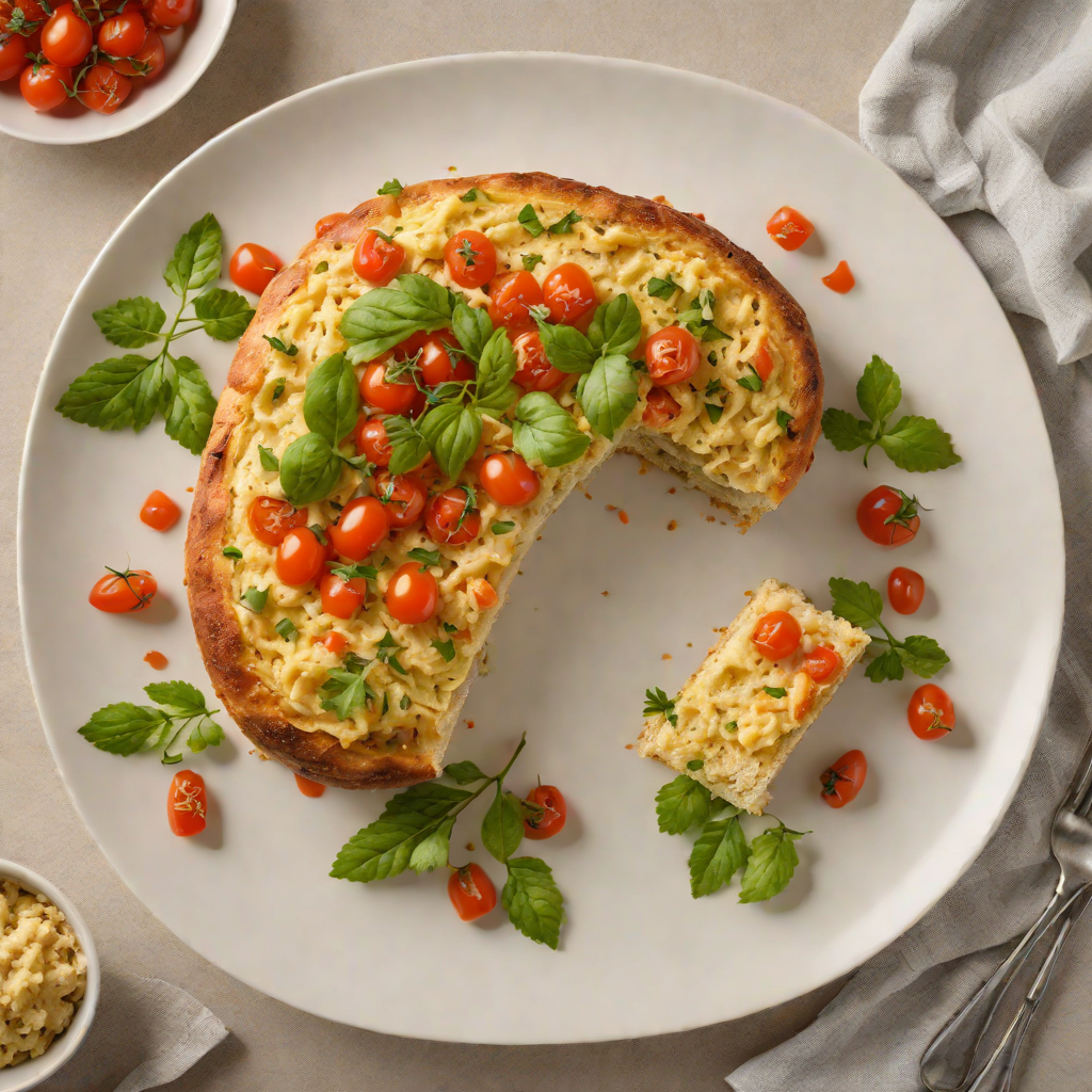 Veggie-Packed Damper Bread with Bush Tomato Spread