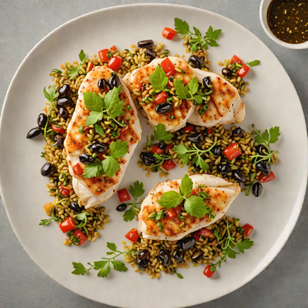 Sautéed Chicken with Tangy Mediterranean Olive Tapenade