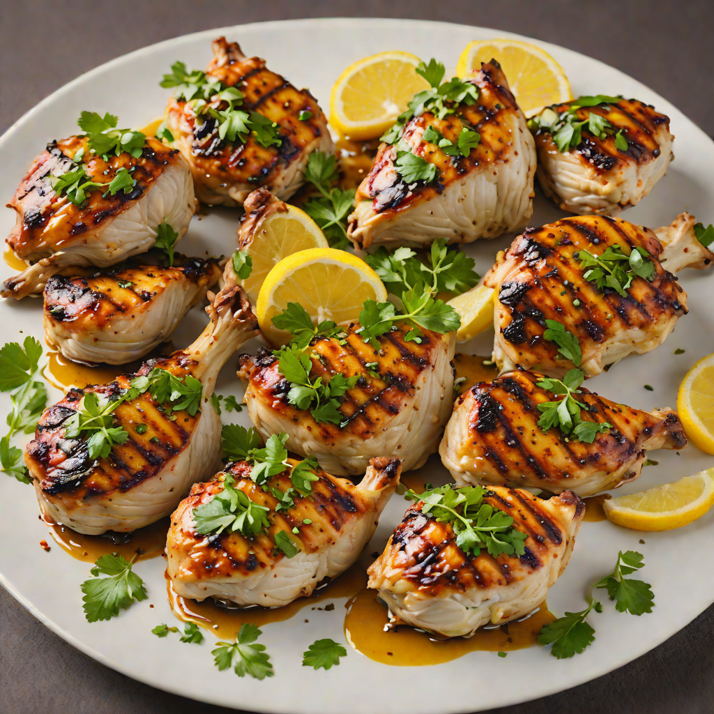 Chimichurri-Marinated Grilled Chicken Thighs