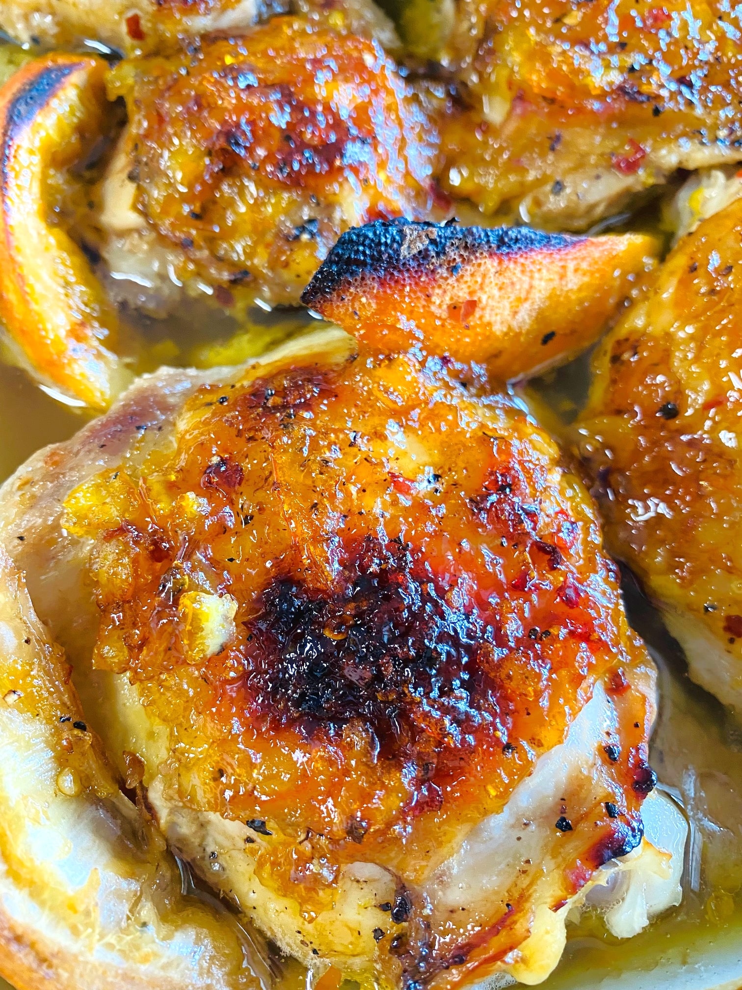 Luminous Citrus-Glazed Chicken Thighs