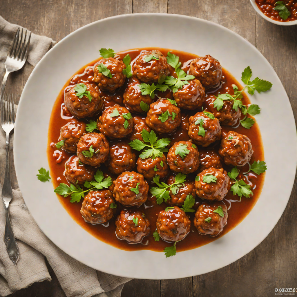 Fiery Harissa-Spiced Lamb Meatballs