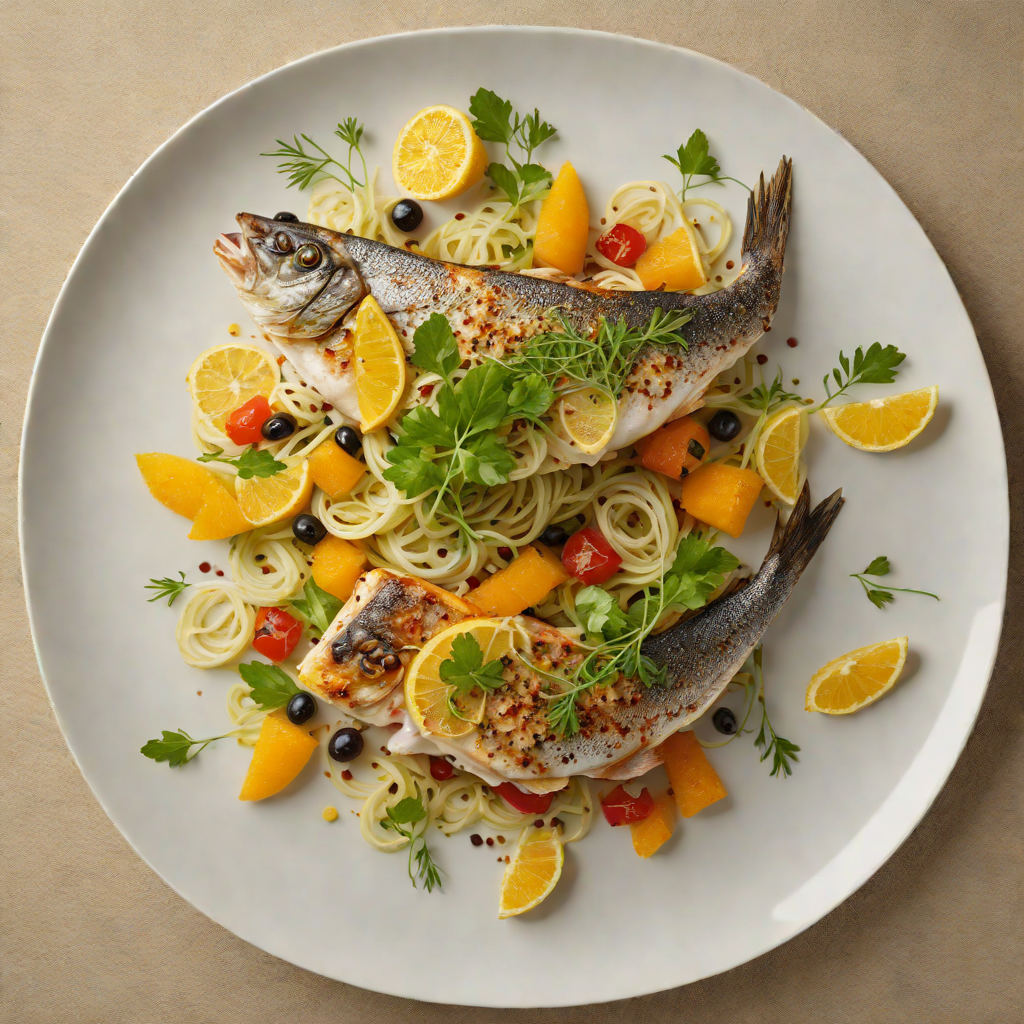 Pan-Roasted Sea Bass with Citrus and Fennel Salad