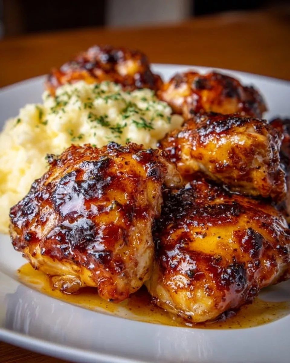Pan-Roasted Chicken Thighs with Smoky Paprika and Honey Glaze