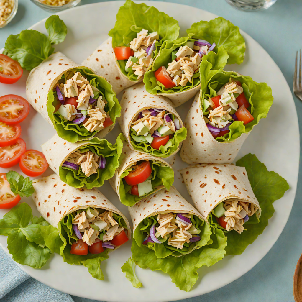 Picnic-Inspired Fresh Herb Chicken Salad Wraps