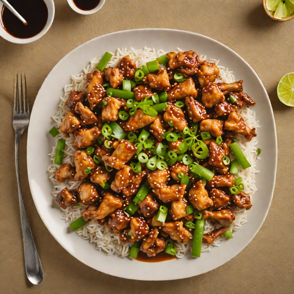 Stir-Fried Claypot Chicken with Ginger and Scallions