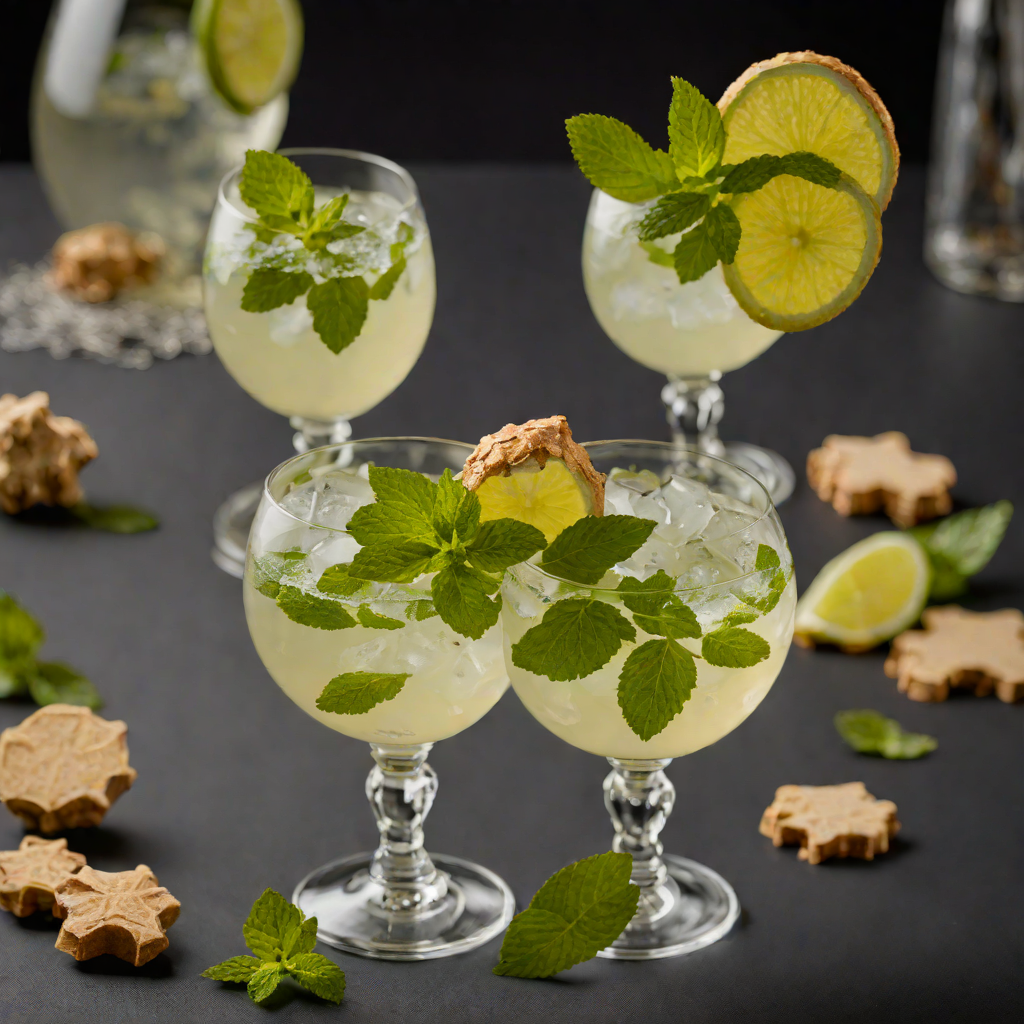 Ginger-Mint Vodka Fizz