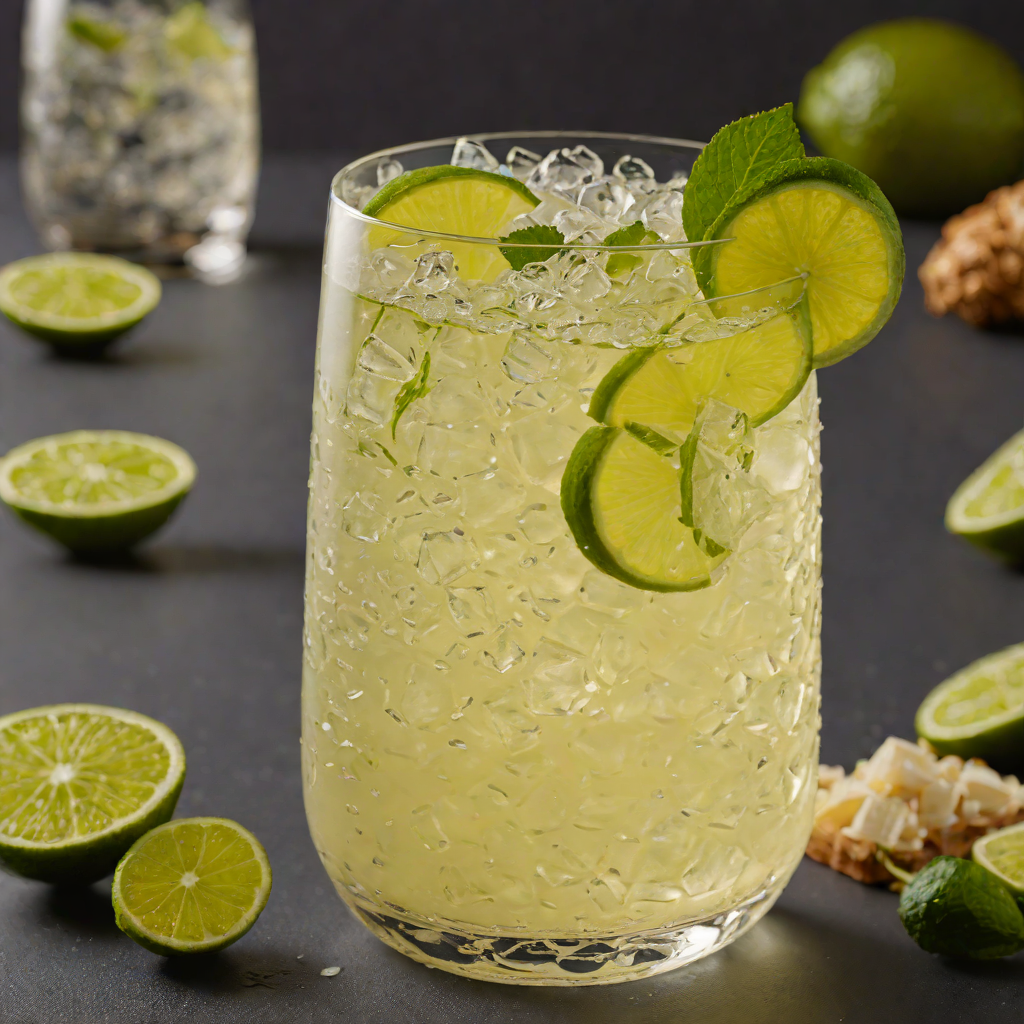 Chilled Ginger Lime Popularity Fizz