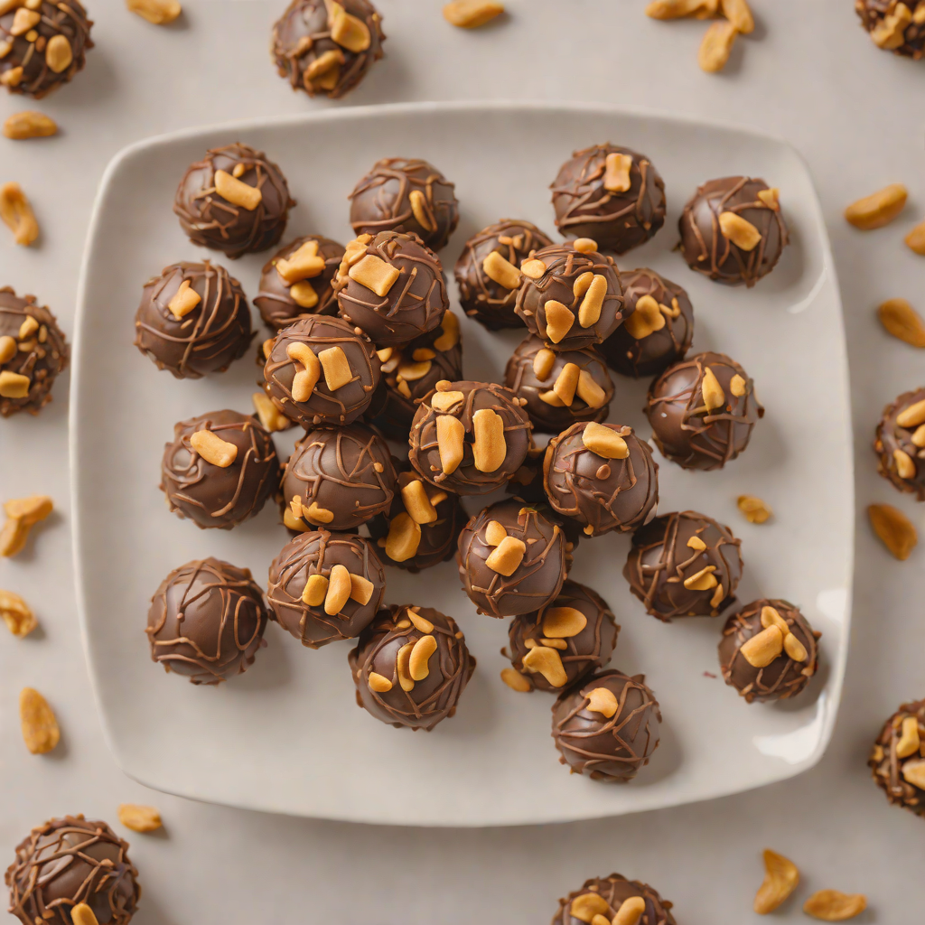 Fun-Size No-Bake Chocolate Peanut Butter Energy Bites