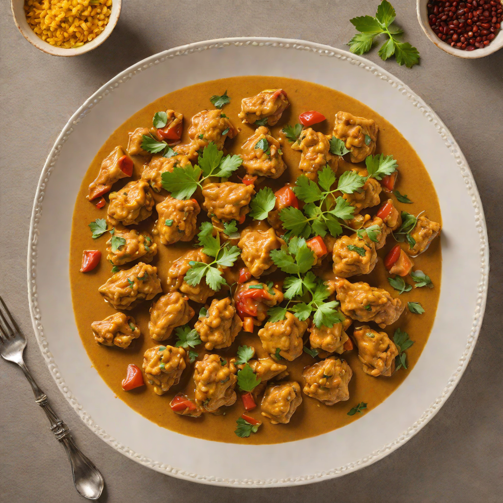 Saffron and Cardamom Indian Chicken Curry
