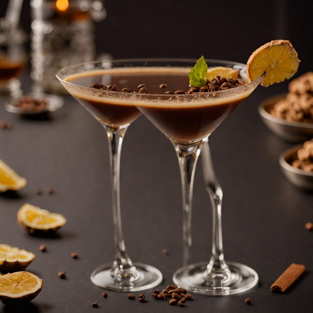 Ginger-Spiced Vodka Espresso Martini