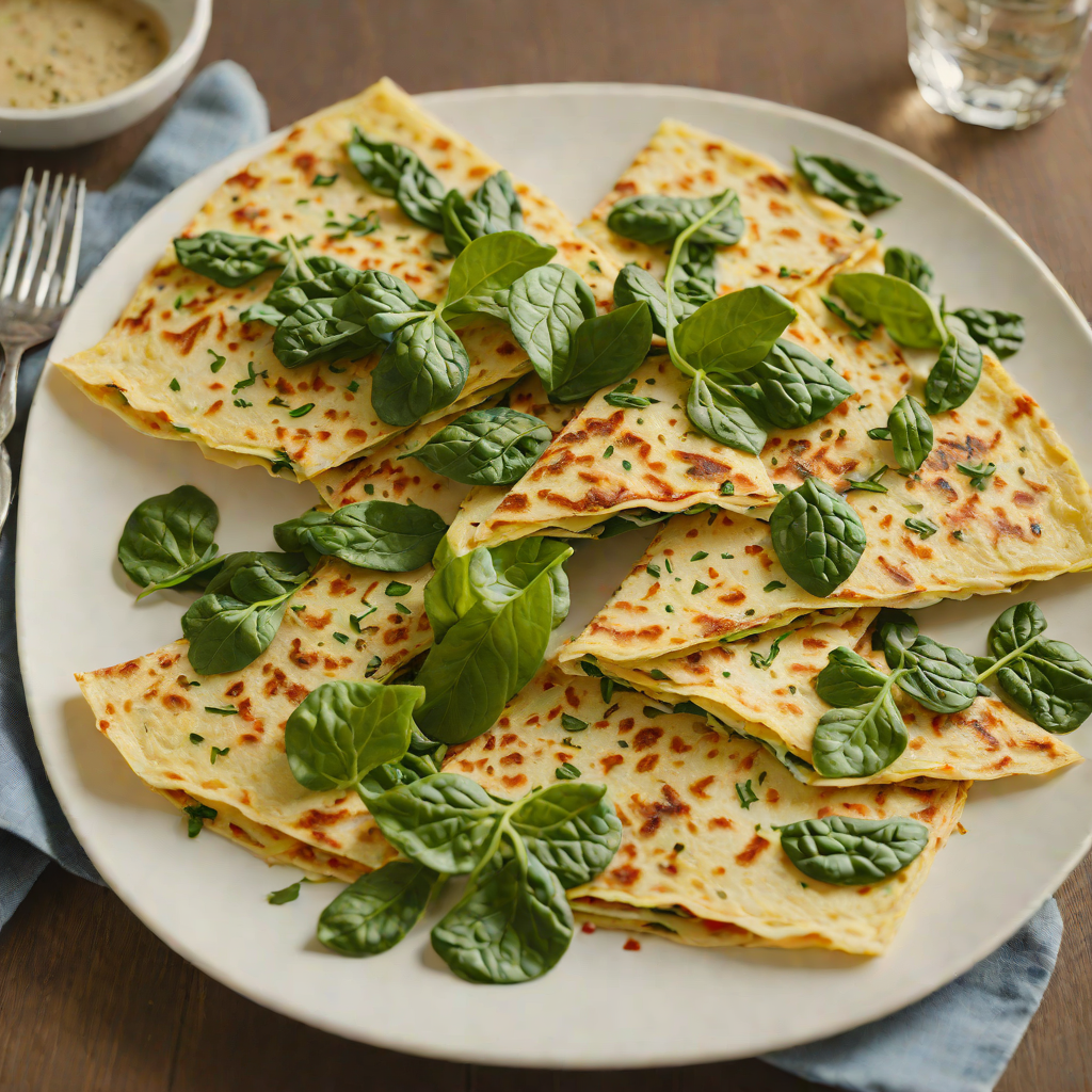 Pan-Fried Manchego and Spinach Tortilla