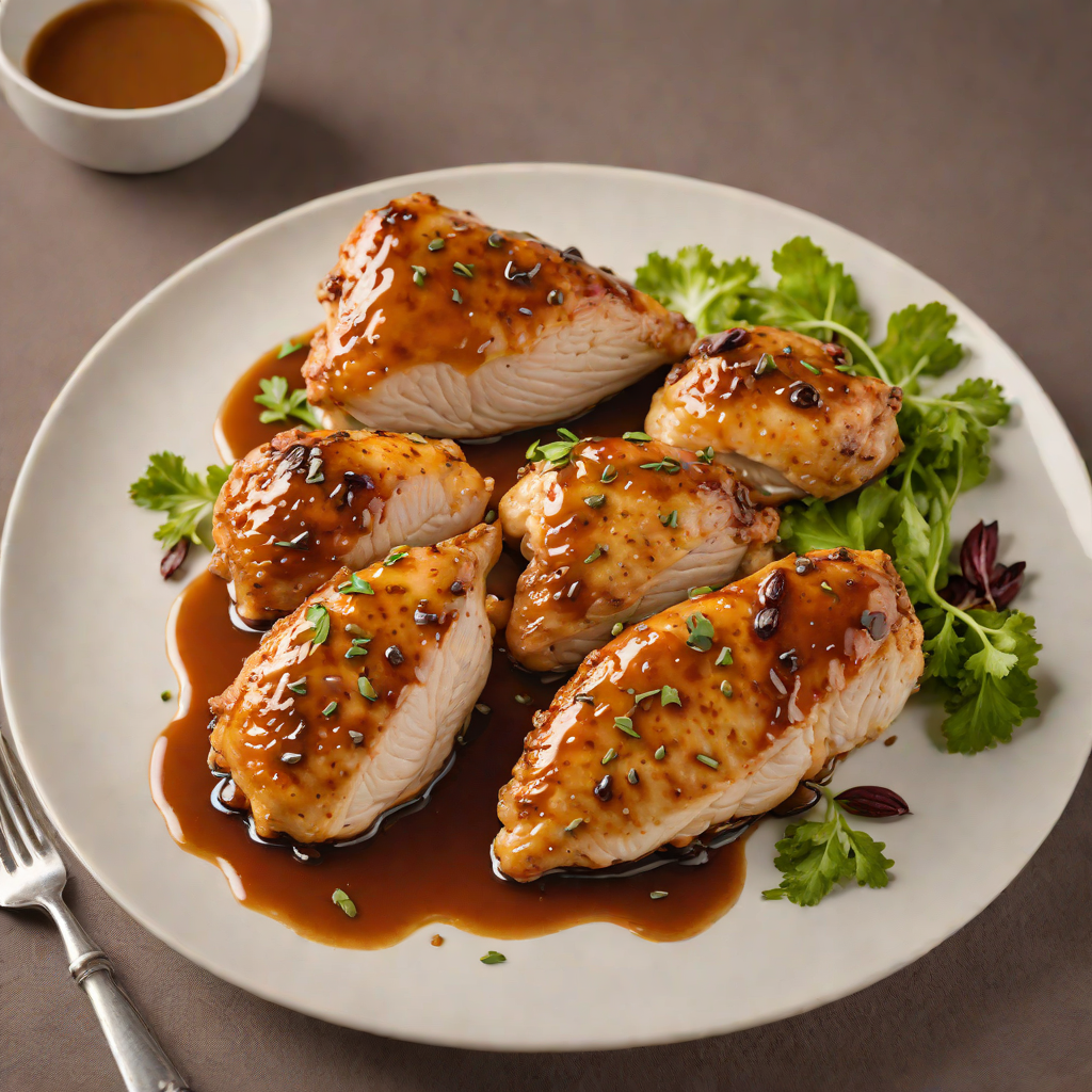 Pan-Seared Chicken with Delta-Inspired Spiced Honey Glaze