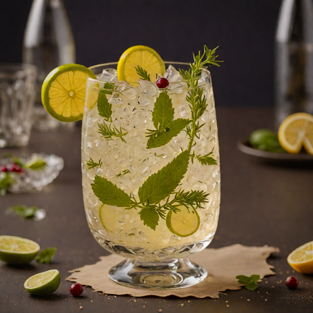 Herbal Mediterranean Gin Fizz