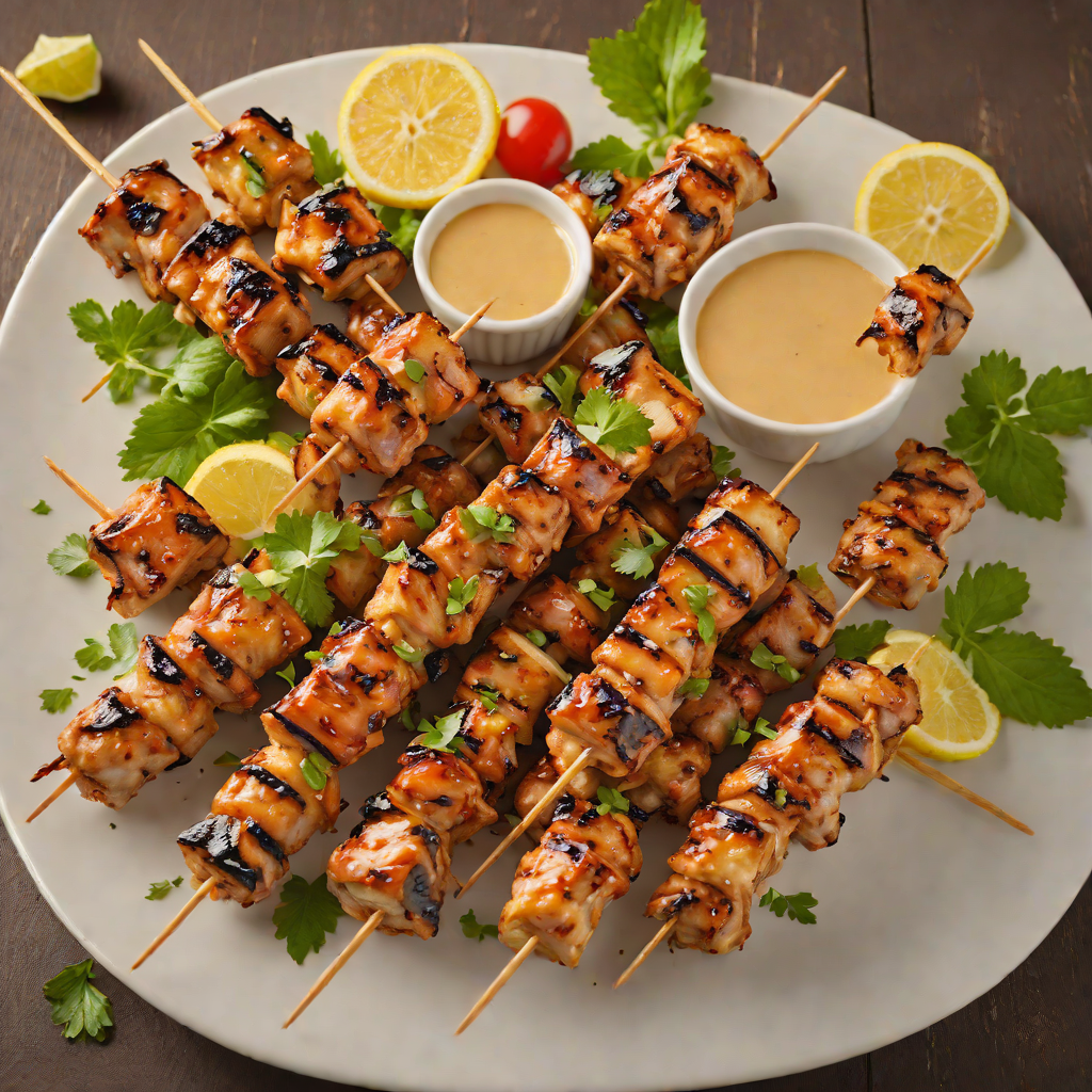 Island Grove Honey-Glazed Grilled Chicken Skewers