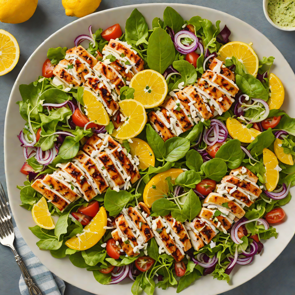 Grilled Citrus-Marinated California Chicken Salad
