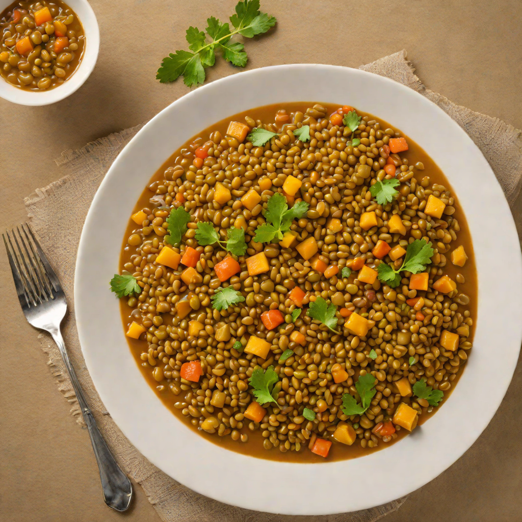 Ethiopian-Inspired Lentil and Split Pea Wot