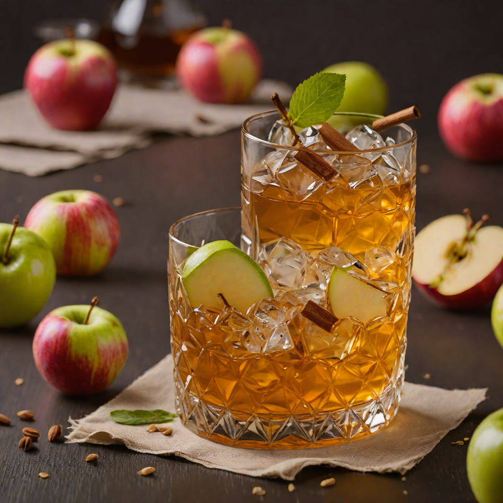 Honeyed Bourbon Apple Old Fashioned
