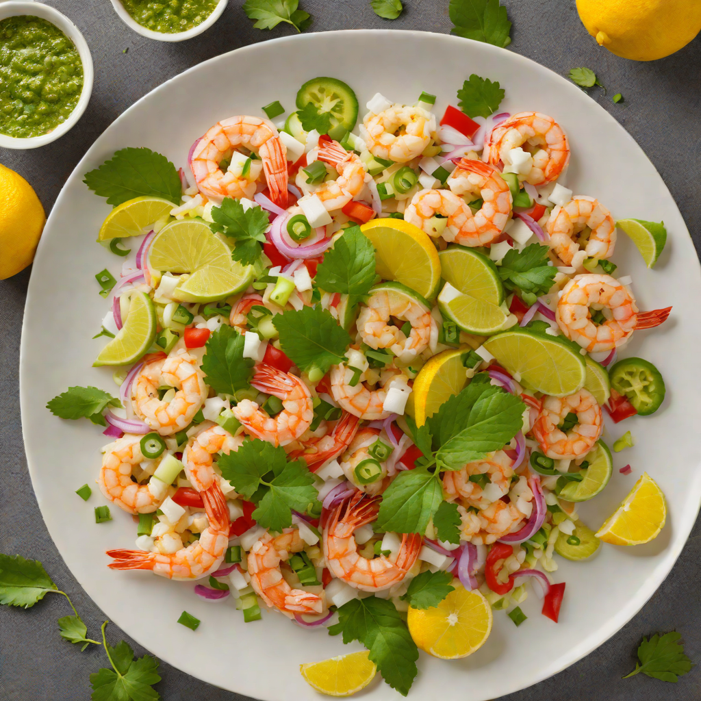 Citrus-Soaked Shrimp Ceviche with Jalapeño