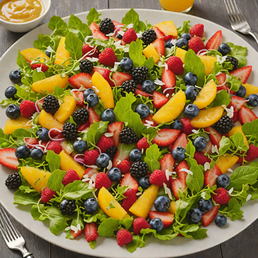 Island Grove Park-Inspired Summer Berry Salad with Citrus Vinaigrette