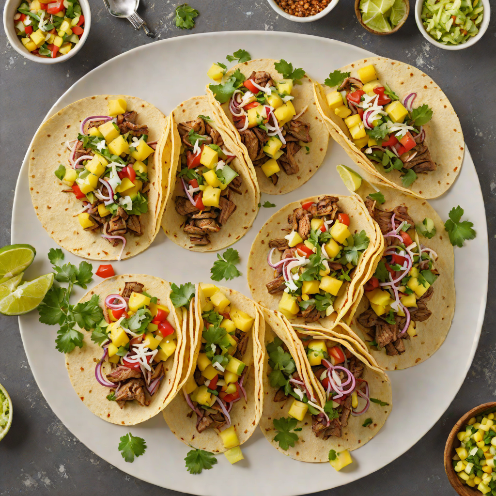 Caribbean-Inspired Jerk Pork Tacos with Pineapple Salsa