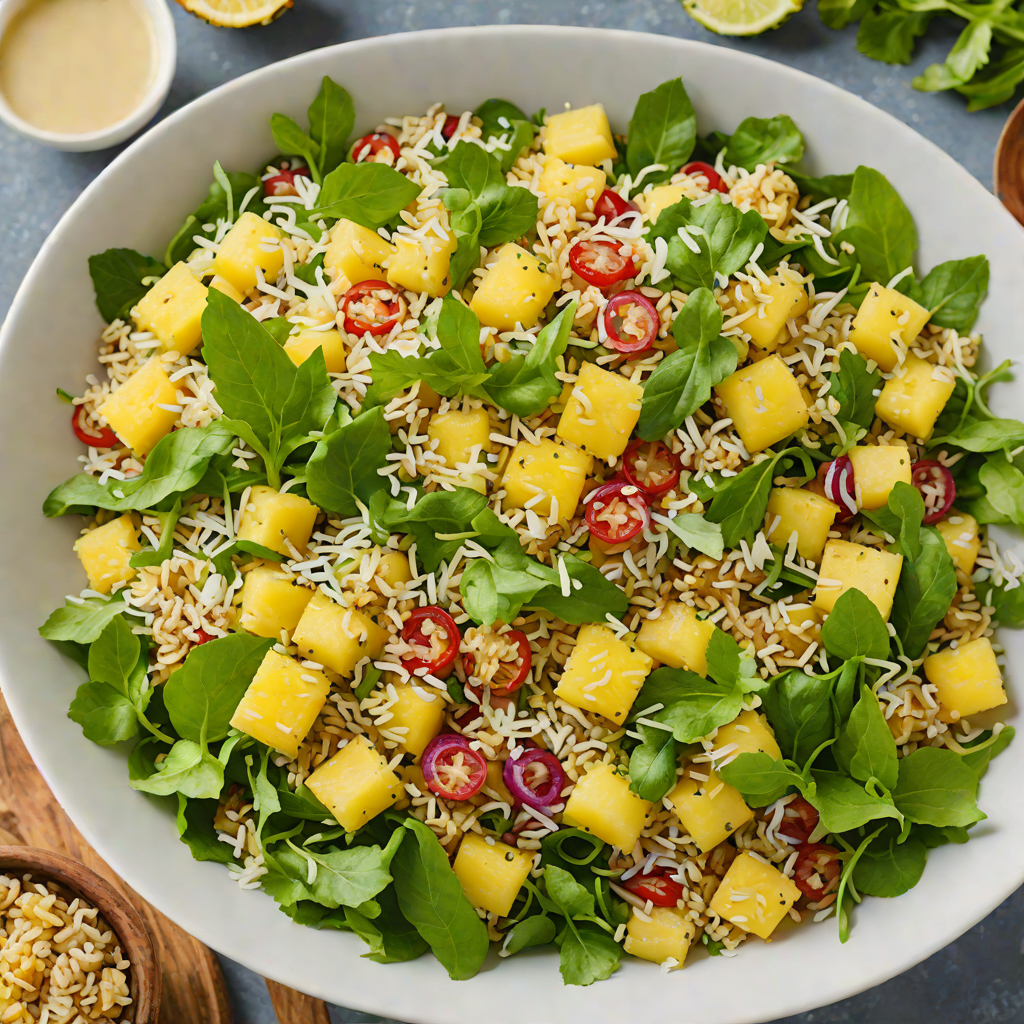 Pineapple and Coconut Quinoa Salad