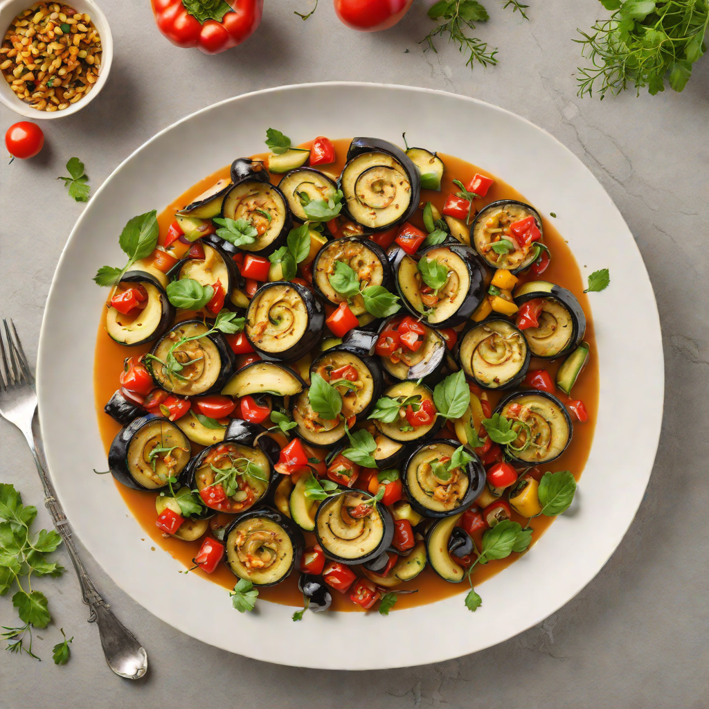 French-Style Ratatouille with Roasted Eggplant and Zucchini