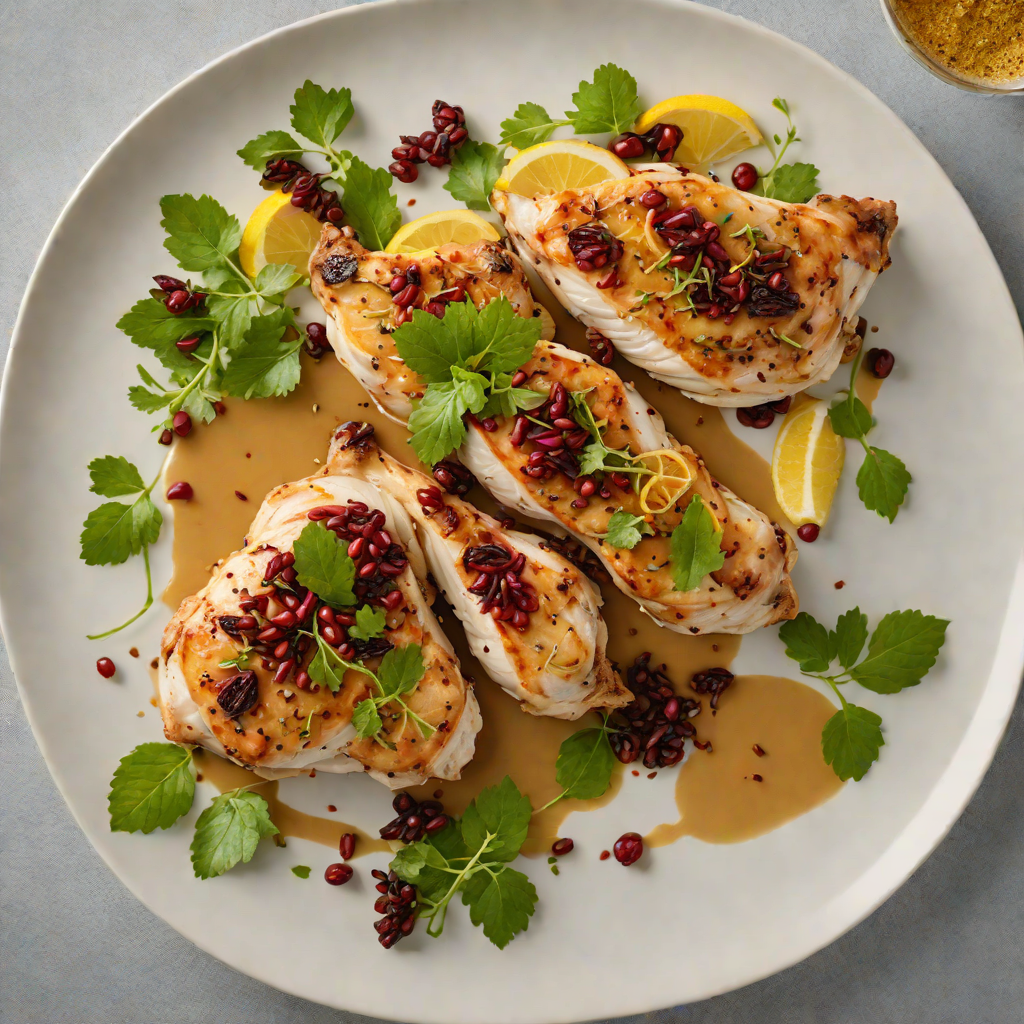 Pan-Seared Chicken with Sumac and Preserved Lemon Sauce