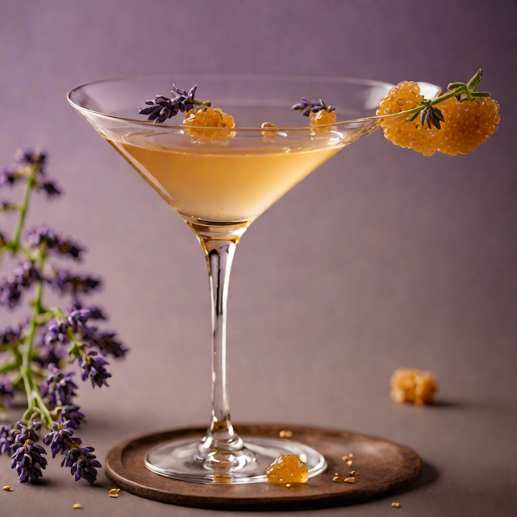 Modernist Lavender Honey Martini