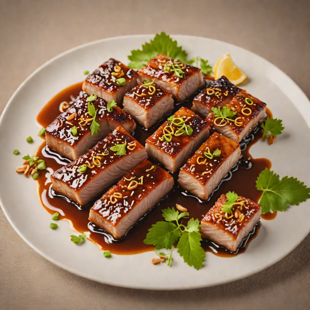 Slow-Braised Pork Belly with Five-Spice and Soy Glaze