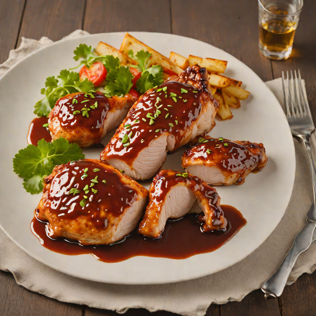 Pan-Seared Chicken with Kansas City Barbecue Glaze