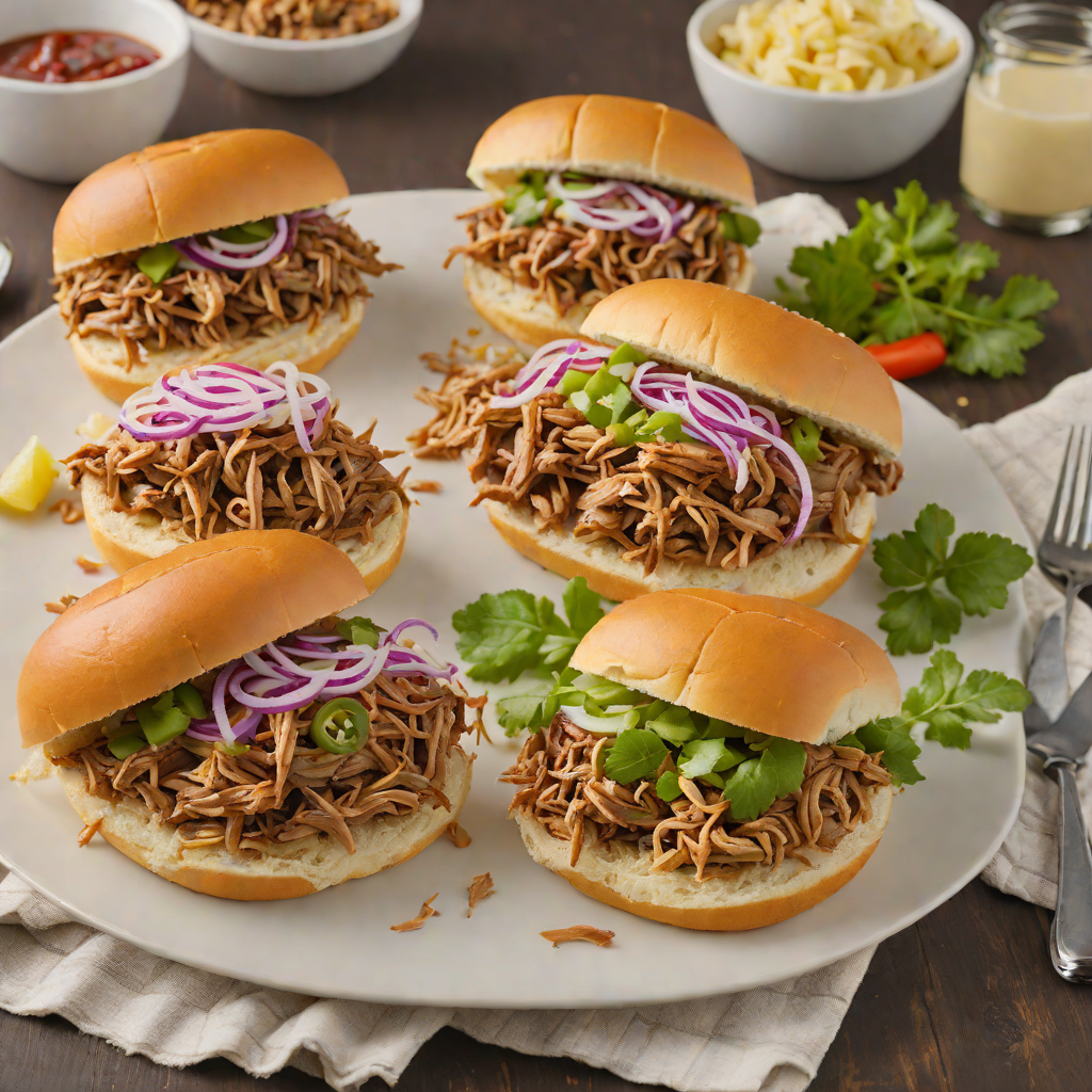 Slow Cooker Missouri-Style Pulled Pork Sandwiches