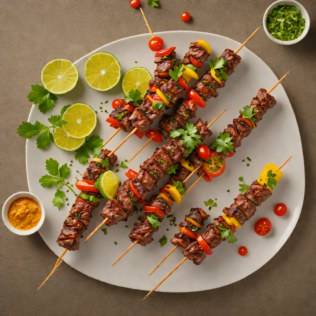Island Grove Spiced Beef Skewers