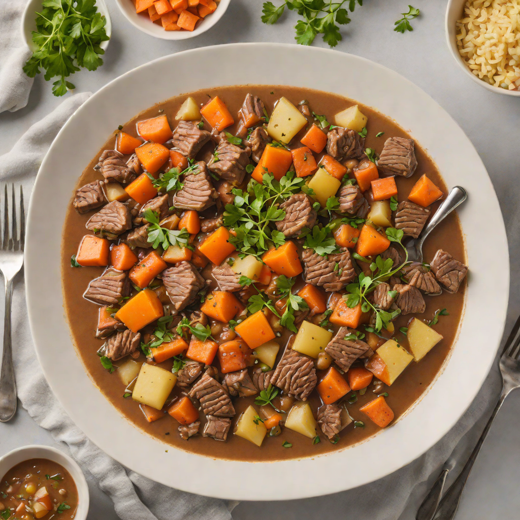 Slow Cooker Pennsylvania-Style Beef and Root Vegetable Stew