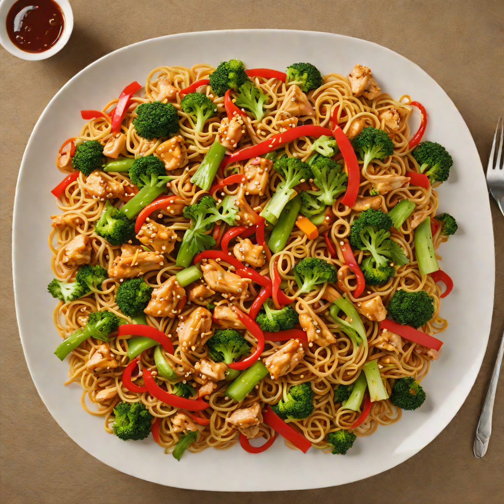 Simulated Game Developer’s Spicy Chicken Stir Fry