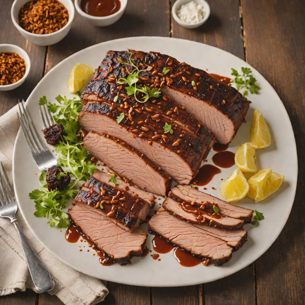 Wood-Grilled Texas Hill Country Brisket with Smoky Chipotle Rub