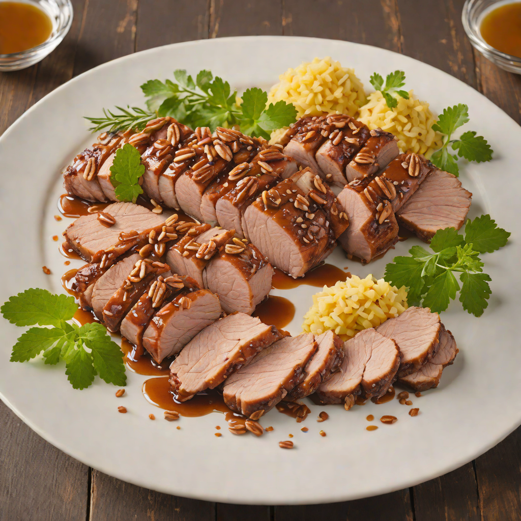 Hill Country Pecan and Honey Glazed Pork Tenderloin