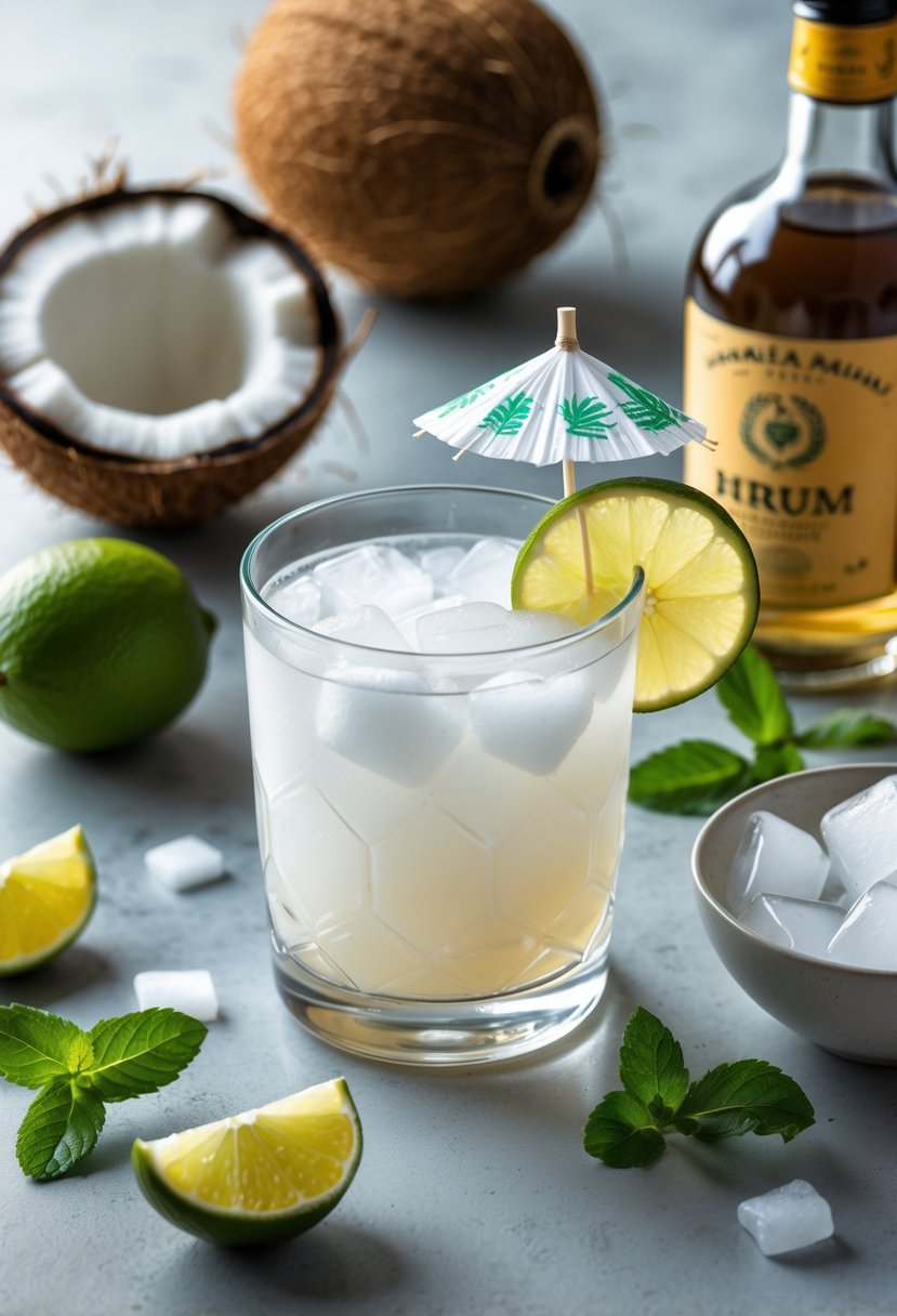 Spiced Caribbean Rum Cooler