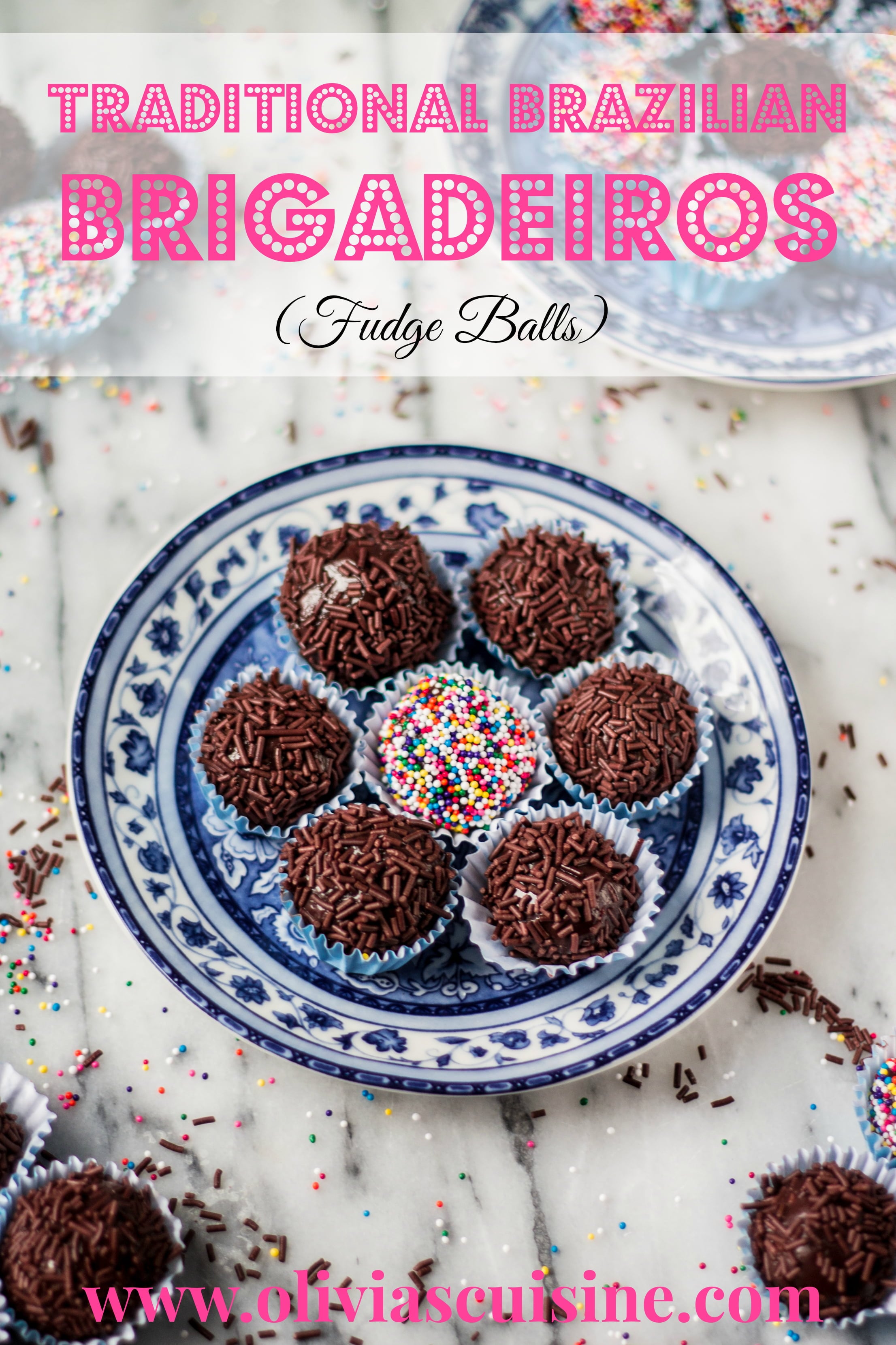 Brigadeiro Fudge Balls with Sweetened Condensed Milk and Cocoa