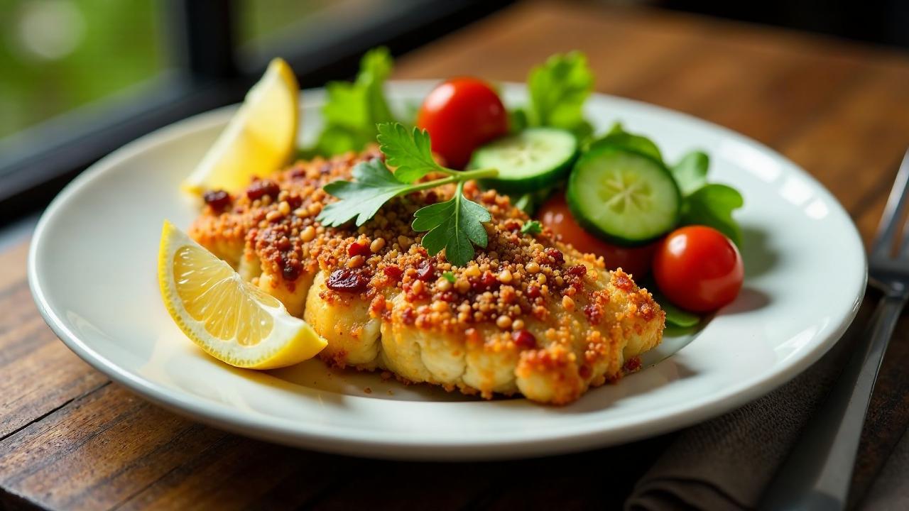 Grilled Pecan-Crusted Catfish with Spicy Jalapeño Remoulade