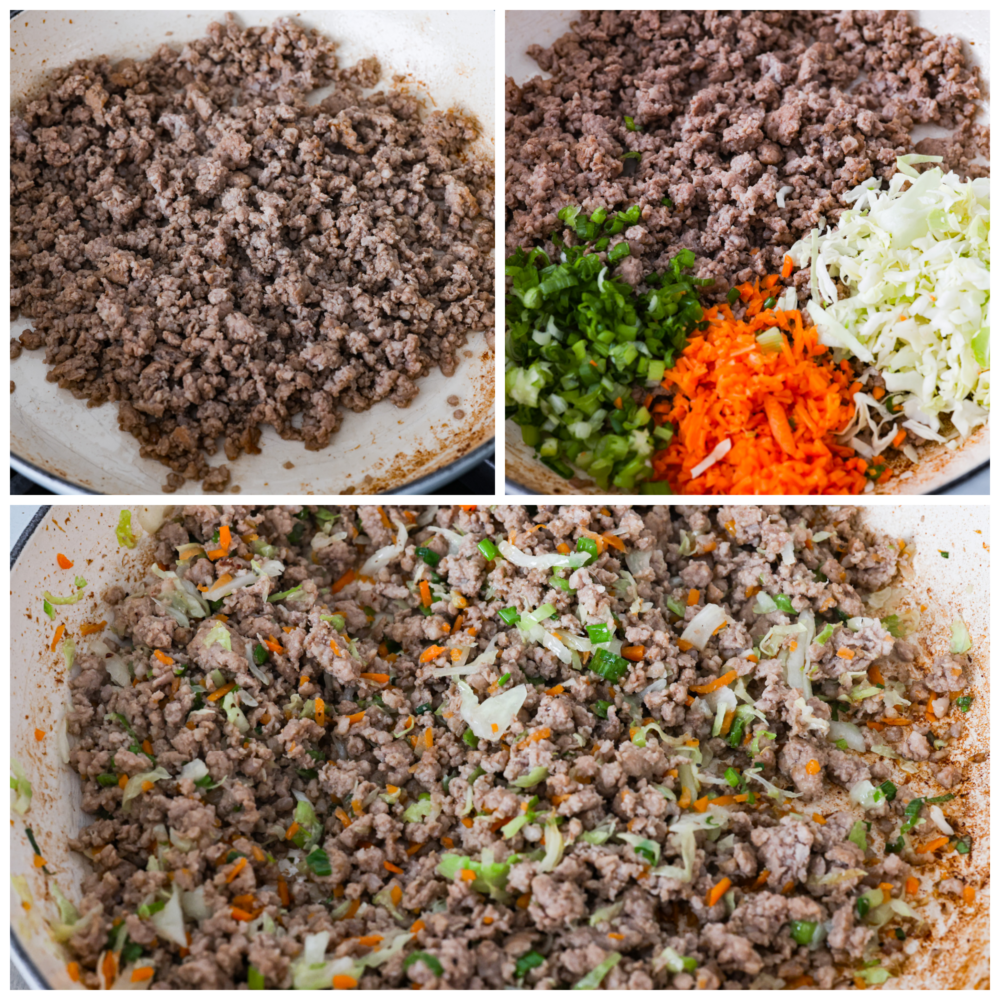 Pan-Fried Lumpia with Savory Pork and Vegetable Filling