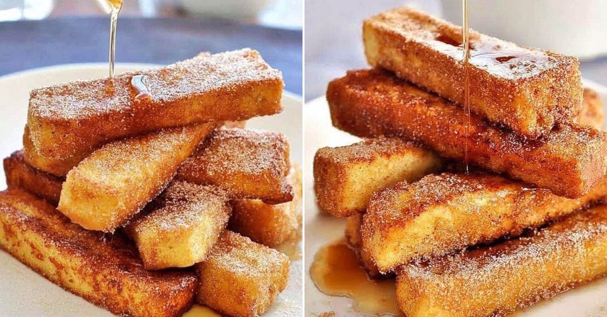 Child-Friendly Honey Cinnamon French Toast Sticks