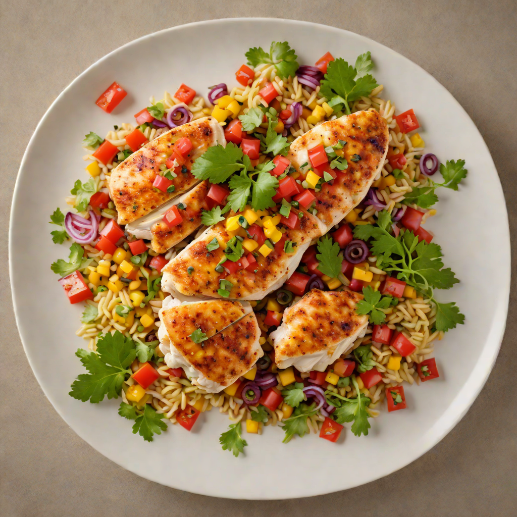 Pan-Seared Chicken with Spiced Southwest Salsa