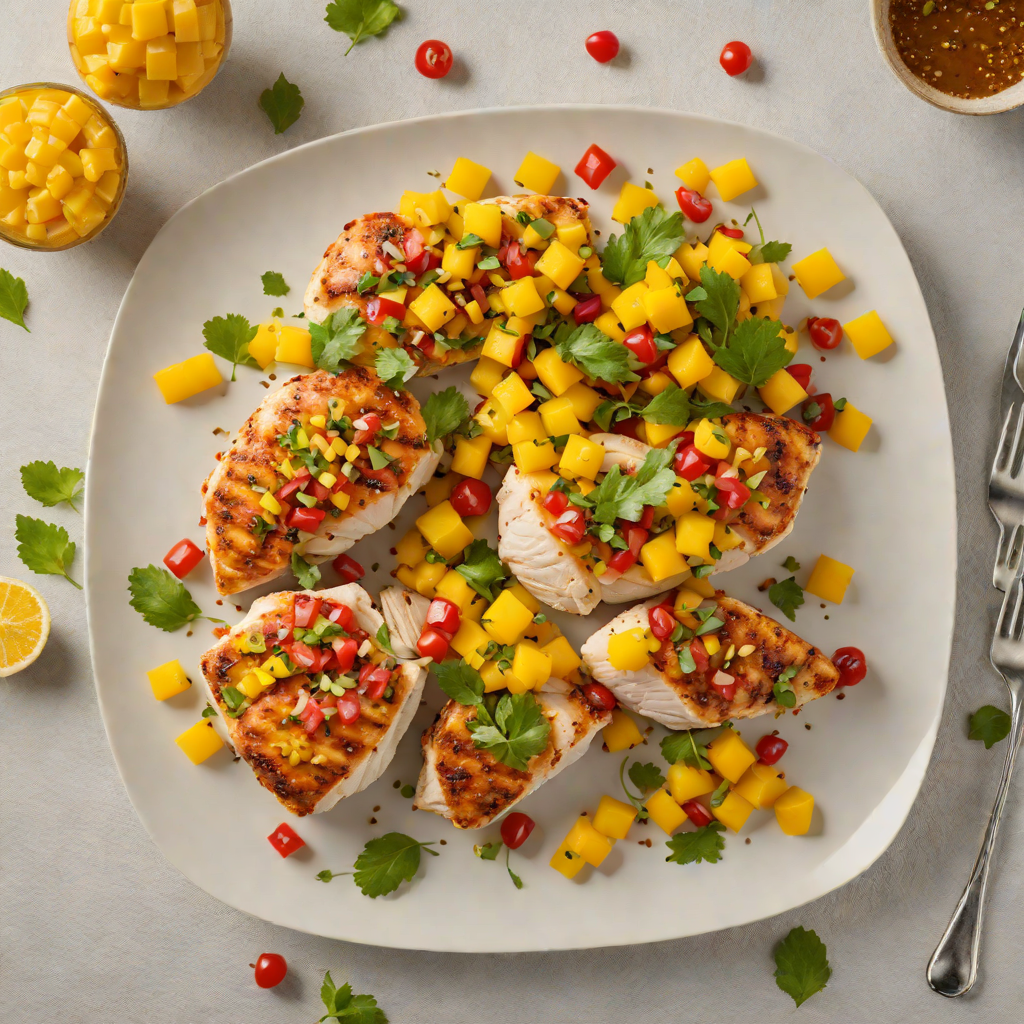 Pan-Seared Chicken with Ripe Mango Salsa