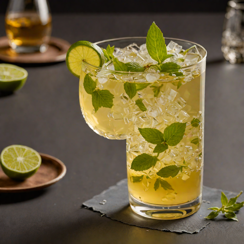 Shaken Jasmine Green Tea Fizz