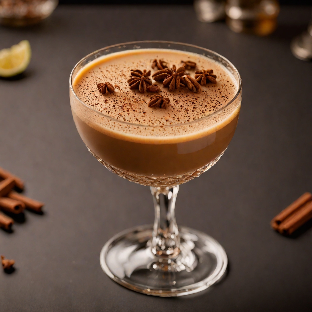 Spiced Bourbon Coffee Flip