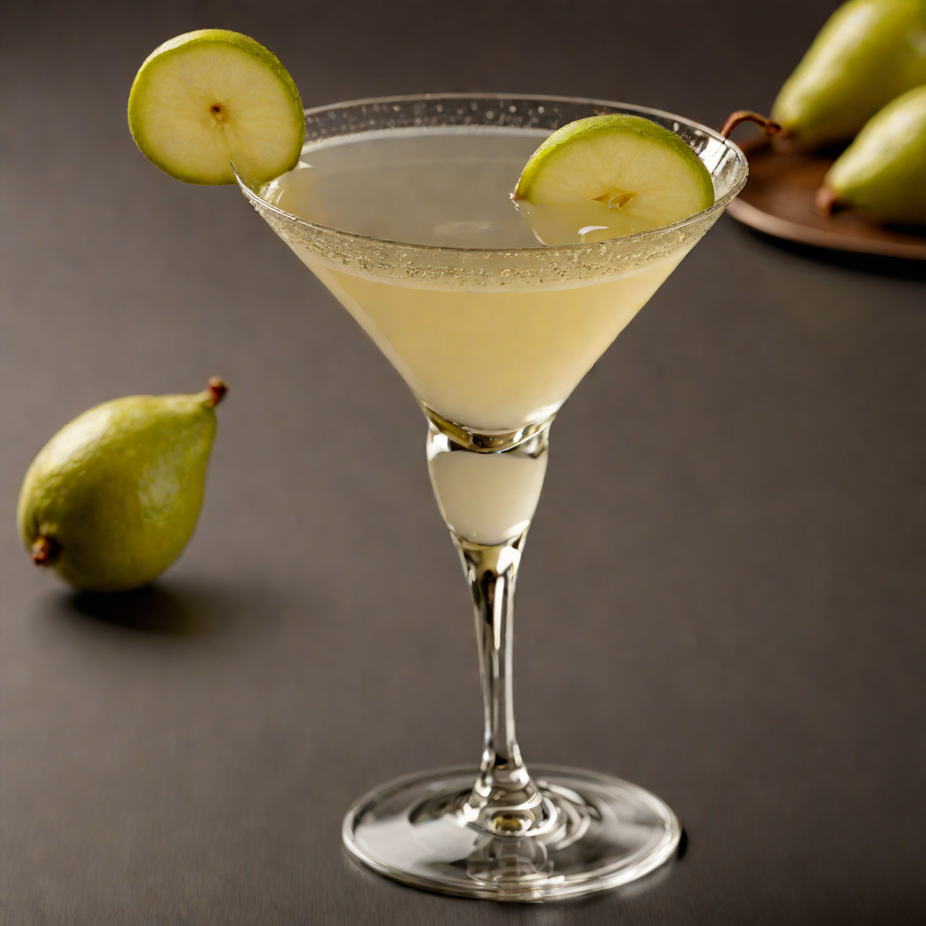 Vanilla Pear Martini