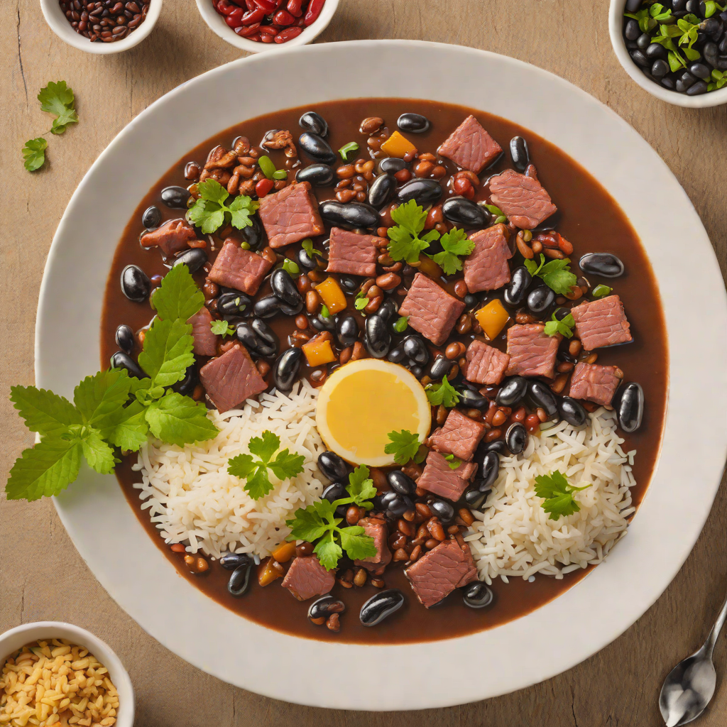 Feijoada Mineira with Black Beans and Pork
