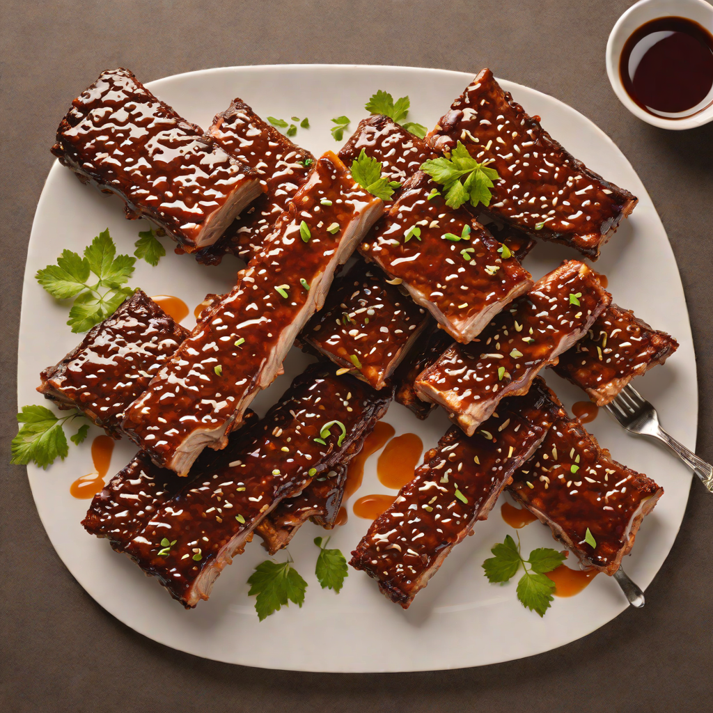Maple-Glazed Smoked Pork Ribs