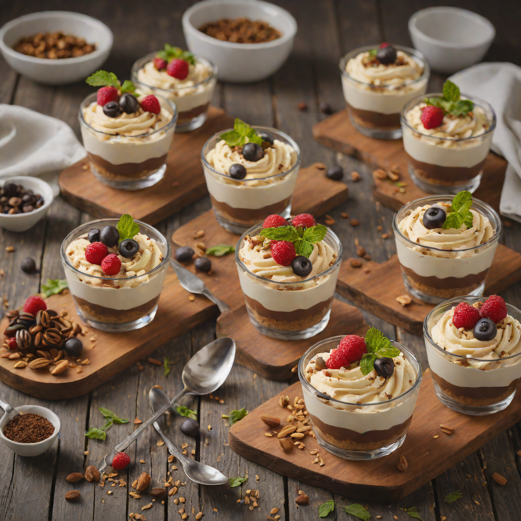No-Bake Mascarpone and Espresso Trifle Cups